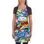 Pastele Best Winnie The Pooh Custom Personalized Name Kitchen Apron