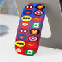 Pastele Best Marvel Comics Superheroes Collage Phone Click-On Grip Custom Pop Up Stand Holder Apple iPhone Samsung