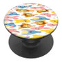 Pastele Best Winnie The Pooh Stained Glass Custom Personalized PopSockets Phone Grip Holder Pop Up Phone Stand