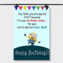 Pastele Best Free Funny Birthday Quotes For Friends Custom Personalized Silk Poster Print Wall Decor 20 x 13 Inch 24 x 36 Inch Wall Hanging Art Home Decoration