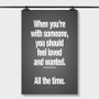 Pastele Best I Just Want To Feel Loved Quotes Custom Personalized Silk Poster Print Wall Decor 20 x 13 Inch 24 x 36 Inch Wall Hanging Art Home Decoration