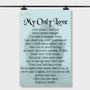 Pastele Best Meaningful Deep Love Quotes For Him Custom Personalized Silk Poster Print Wall Decor 20 x 13 Inch 24 x 36 Inch Wall Hanging Art Home Decoration