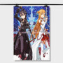 Pastele Best Sword Art Online Anime Custom Personalized Silk Poster Print Wall Decor 20 x 13 Inch 24 x 36 Inch Wall Hanging Art Home Decoration