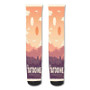 Pastele Visit Tatooine Star Wars Custom Personalized Sublimation Printed Socks Polyester Acrylic Nylon Spandex