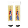 Pastele Winnie The Pooh Custom Personalized Sublimation Printed Socks Polyester Acrylic Nylon Spandex