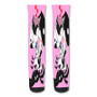 Pastele 101 Dalmatians Kiss Custom Personalized Sublimation Printed Socks Polyester Acrylic Nylon Spandex