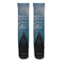 Pastele Sad Death Quotes For A Friend Custom Personalized Sublimation Printed Socks Polyester Acrylic Nylon Spandex
