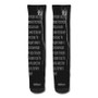 Pastele Quotes About Depression And Feeling Alone Custom Personalized Sublimation Printed Socks Polyester Acrylic Nylon Spandex