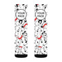 Pastele 101 Dalmatians Custom Personalized Sublimation Printed Socks Polyester Acrylic Nylon Spandex