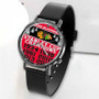 Pastele New Champions Chicago Blackhawks NHL Custom Unisex Black Quartz Watch Premium Gift Box Watches