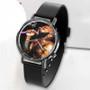 Pastele New Death Grips Custom Unisex Black Quartz Watch Premium Gift Box Watches