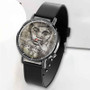 Pastele New Kevin Gates Custom Unisex Black Quartz Watch Premium Gift Box Watches