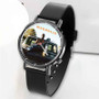 Pastele New Magnolia Buddy Feat Wiz Khalifa Custom Unisex Black Quartz Watch Premium Gift Box Watches