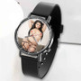 Pastele New Katrina Jade Arts Custom Unisex Black Quartz Watch Premium Gift Box Watches