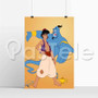 Aladdin and the Genie Disney New Custom Silk Poster Print Wall Decor 20 x 13 Inch 24 x 36 Inch