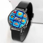 Pastele New The Emoji Movie Custom Unisex Black Quartz Watch Premium Gift Box Watches
