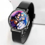 Pastele New Asuna and Sinon Sword Art Online Custom Unisex Black Quartz Watch Premium Gift Box Watches