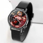 Pastele New Harley Quinn DC Comics Custom Unisex Black Quartz Watch Premium Gift Box Watches