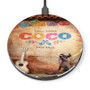 Pastele Coco Disney Custom Personalized Gift Wireless Charger Custom Phone Charging Pad iPhone Samsung