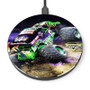 Pastele Monster Jam Grave Digger Custom Personalized Gift Wireless Charger Custom Phone Charging Pad iPhone Samsung