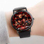 Pastele Cobra Kai Season 5 Custom Watch Awesome Unisex Black Classic Plastic Quartz Watch for Men Women Premium Gift Box Watches