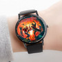 Pastele Iron Maiden Legacy of The Beast World Tour Custom Watch Awesome Unisex Black Classic Plastic Quartz Watch for Men Women Premium Gift Box Watches