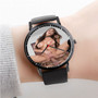 Pastele Madison Ivy Custom Watch Awesome Unisex Black Classic Plastic Quartz Watch for Men Women Premium Gift Box Watches