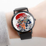 Pastele Naruto Anime Custom Watch Awesome Unisex Black Classic Plastic Quartz Watch for Men Women Premium Gift Box Watches