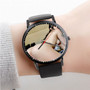 Pastele Natalie King Custom Watch Awesome Unisex Black Classic Plastic Quartz Watch for Men Women Premium Gift Box Watches