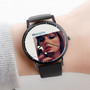 Pastele Taylor Swift Midnights 3am Edition jpeg Custom Watch Awesome Unisex Black Classic Plastic Quartz Watch for Men Women Premium Gift Box Watches
