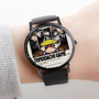 Pastele Tomodachi Game 2 Custom Watch Awesome Unisex Black Classic Plastic Quartz Watch for Men Women Premium Gift Box Watches