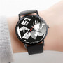 Pastele Tomodachi Game 3 Custom Watch Awesome Unisex Black Classic Plastic Quartz Watch for Men Women Premium Gift Box Watches