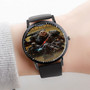 Pastele Warhammer 40k Darktide Custom Watch Awesome Unisex Black Classic Plastic Quartz Watch for Men Women Premium Gift Box Watches
