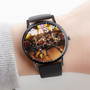 Pastele WASP Band Custom Watch Awesome Unisex Black Classic Plastic Quartz Watch for Men Women Premium Gift Box Watches