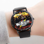 Pastele WASP London Custom Watch Awesome Unisex Black Classic Plastic Quartz Watch for Men Women Premium Gift Box Watches