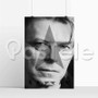 David Bowie Face Blackstar Custom Printed Silk Poster Wall Decor 20 x 13 Inch 24 x 36 Inch