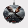 Pastele The Witcher Blood Origin Custom Wireless Charger Awesome Gift Smartphone Android iOs Mobile Phone Charging Pad iPhone Samsung Asus Sony Nokia Google Magnetic Qi Fast Charger Wireless Phone Accessories
