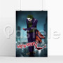 Joker Purple Why So Serious Custom Printed Silk Poster Wall Decor 20 x 13 Inch 24 x 36 Inch