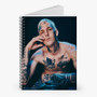 Pastele Aaron Carter Custom Spiral Notebook Ruled Line Front Cover Awesome Printed Book Notes School Notes Job Schedule Note 90gsm 118 Pages Metal Spiral Notebook