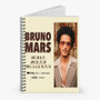 Pastele Bruno Mars 2023 Tour Custom Spiral Notebook Ruled Line Front Cover Awesome Printed Book Notes School Notes Job Schedule Note 90gsm 118 Pages Metal Spiral Notebook