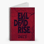 Pastele Evil Dead Rise Custom Spiral Notebook Ruled Line Front Cover Awesome Printed Book Notes School Notes Job Schedule Note 90gsm 118 Pages Metal Spiral Notebook