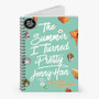 Pastele The Summer I Turned Pretty 4 Custom Spiral Notebook Ruled Line Front Cover Awesome Printed Book Notes School Notes Job Schedule Note 90gsm 118 Pages Metal Spiral Notebook