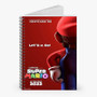 Pastele The Super Mario Bros Movie 3 Custom Spiral Notebook Ruled Line Front Cover Awesome Printed Book Notes School Notes Job Schedule Note 90gsm 118 Pages Metal Spiral Notebook