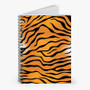 Pastele Tiger Skin Custom Spiral Notebook Ruled Line Front Cover Awesome Printed Book Notes School Notes Job Schedule Note 90gsm 118 Pages Metal Spiral Notebook