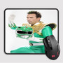 Pastele Green Power Ranger Custom Mouse Pad Awesome Personalized Printed Computer Mouse Pad Desk Mat PC Computer Laptop Game keyboard Pad Premium Non Slip Rectangle Gaming Mouse Pad