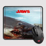Pastele Jaws Custom Mouse Pad Awesome Personalized Printed Computer Mouse Pad Desk Mat PC Computer Laptop Game keyboard Pad Premium Non Slip Rectangle Gaming Mouse Pad