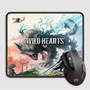 Pastele Wild Hearts Custom Mouse Pad Awesome Personalized Printed Computer Mouse Pad Desk Mat PC Computer Laptop Game keyboard Pad Premium Non Slip Rectangle Gaming Mouse Pad