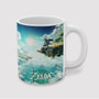 Pastele The Legend of Zelda Tears of the Kingdom Custom Ceramic Mug Awesome Personalized Printed 11oz 15oz 20oz Ceramic Cup Coffee Tea Milk Drink Bistro Wine Travel Party White Mugs With Grip Handle