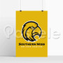 Southern Miss Golden Eagles New Silk Poster Custom Printed Wall Decor 20 x 13 Inch 24 x 36 Inch