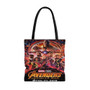 Pastele Avengers Infinity War Poster Signed By Cast Custom Personalized Tote Bag Awesome Unisex Polyester Cotton Bags AOP All Over Print Tote Bag School Work Travel Bags Fashionable Totebag